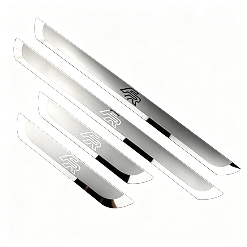 Seat ARONA/ATECA/IBIZA/FR welcome pedal modification threshold strip stainless steel trunk guard plate