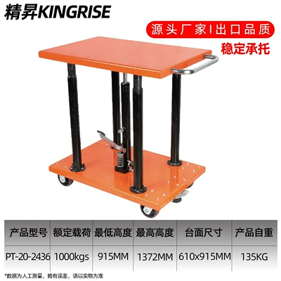 Lifting Transporter, Avtomobil fırlanan platformaları - pt-20-2436