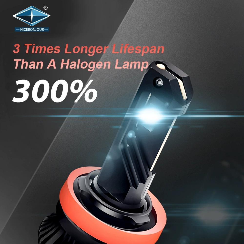 Трансграничный S11 фары 3570 универсальный 9005 автомобильный светодиодный одиночный медный трубка высокая мощность h4 h7 концентрические автомобильные фары