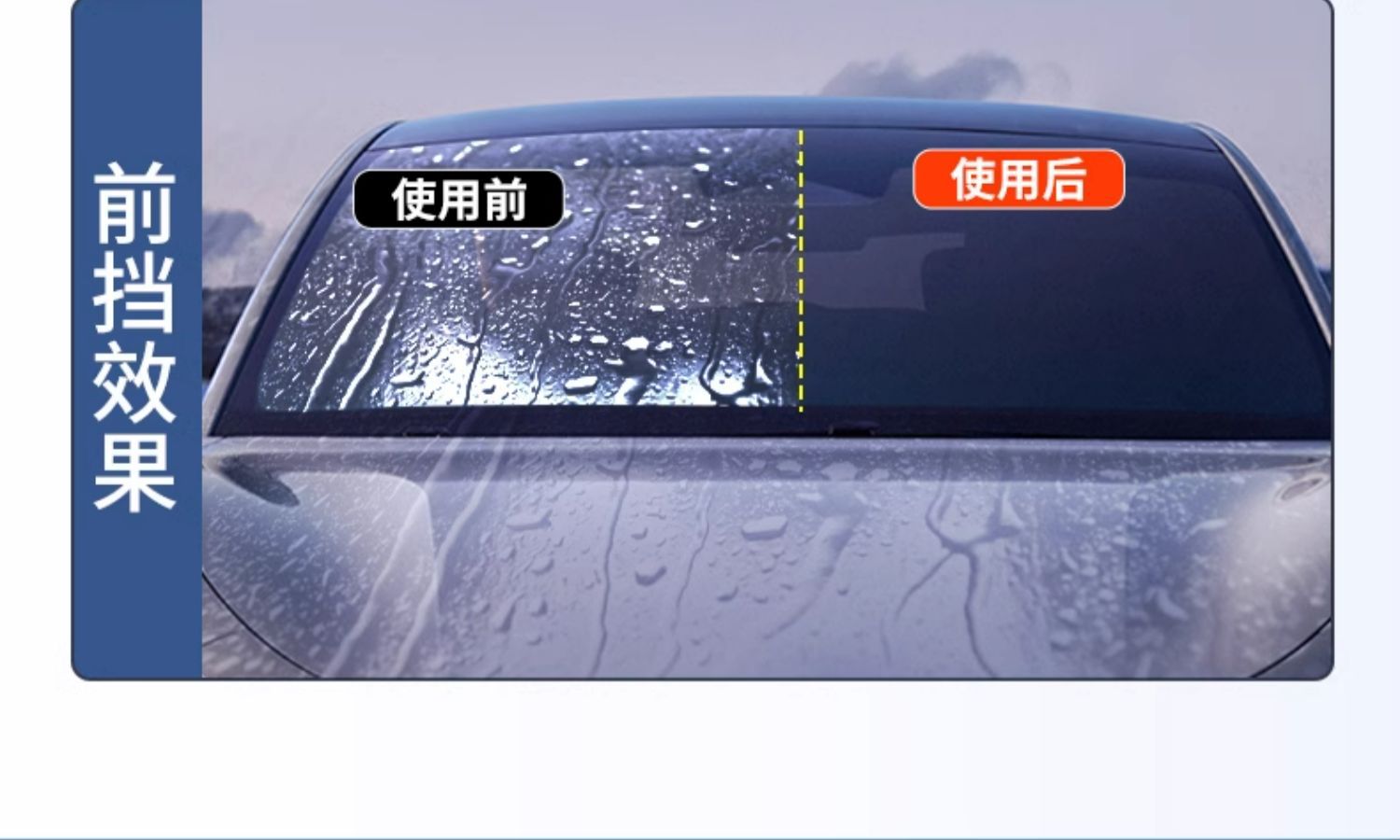 Rearview mirror rainproof car glass rainproof agent reversing mirror artifact rainy day film waterproof water drive anti-fog