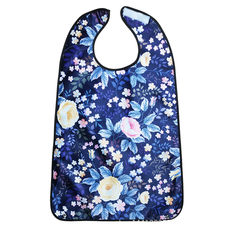 Suministro transfronterizo de Amazon Venta caliente babero para los ancianos comiendo babero de enfermería babero adulto en stock