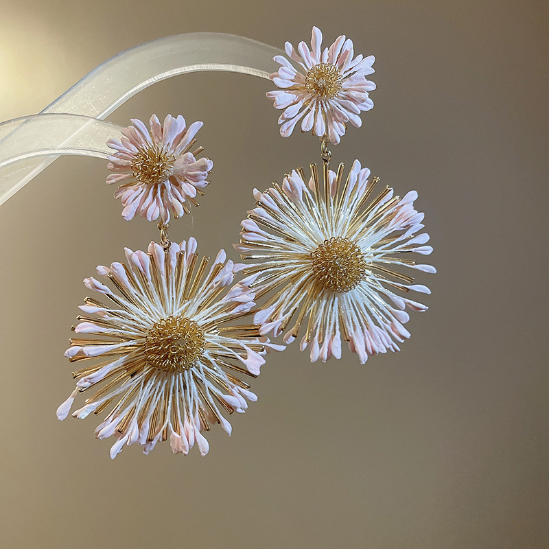 Aguja de plata-oro-rosa claro