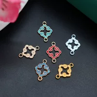 Сплав электрофорез сохранение цвета Xiangyun крест двойной кулон DIY античный Hanfu Cheongsam ступенчатые венки все аксессуары для шпилек