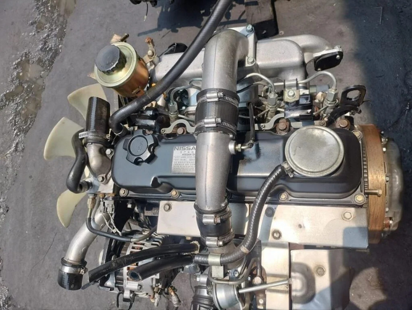Complete Japanese Nissan Pickup QD32 turbo diesel engine, QD32 engine, used diesel engine