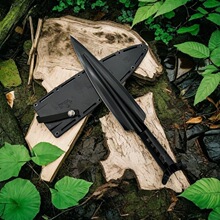 野猪矛全钢户外矛头多功能一体祖鲁猪矛锻打冷钢霸王枪露营探险