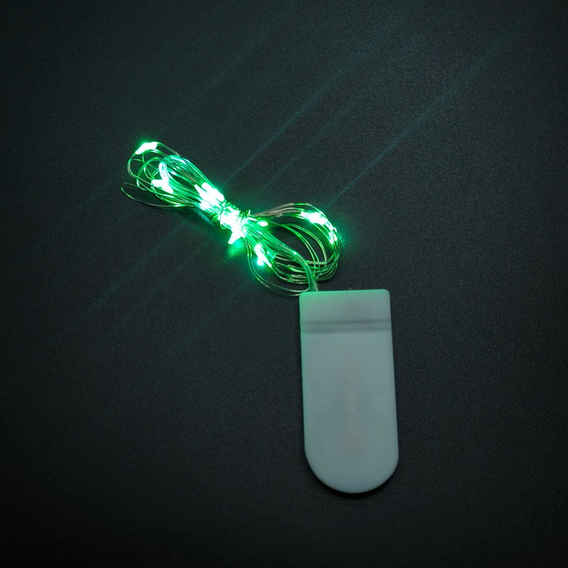 Día de San Valentín decoración de flores LED lámpara de cobre botón caja de baterías decoración de vacaciones artesanía decoración de luces de colores