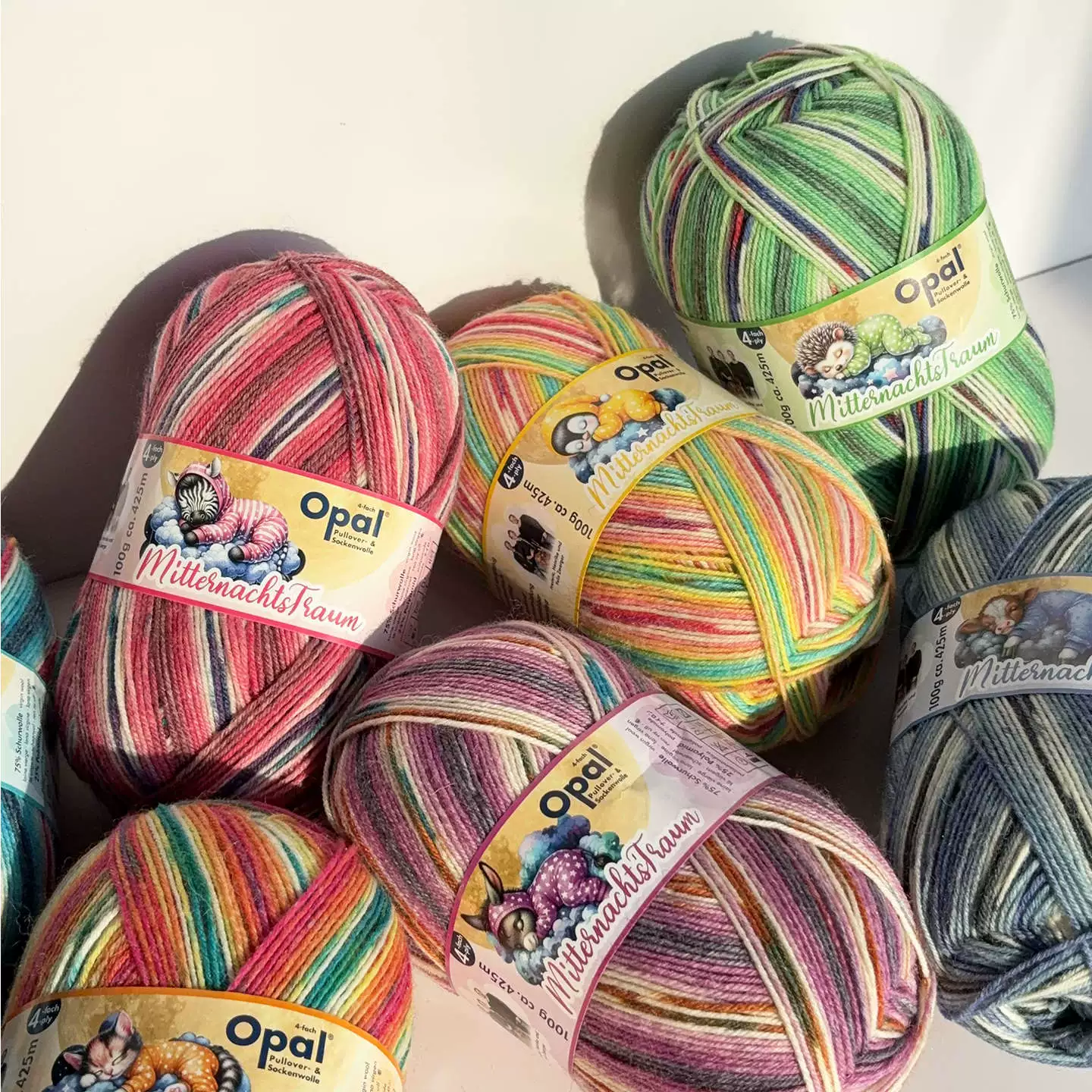 Opal Mitternachtstraum Dreamland Series Wool Sock Thread Hand-knitted DIY Wool Thread