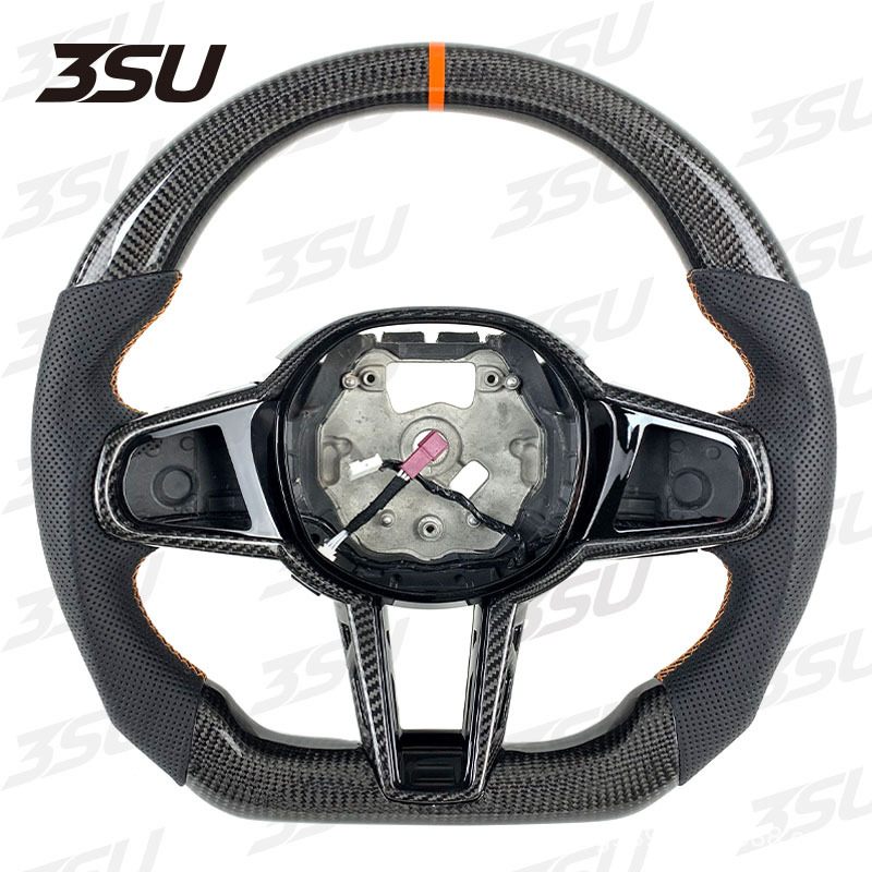 Suitable for Bmw's New Cs g Series M3 M4 M5 m Sports Modified Leather Carbon Fiber Steering Wheel