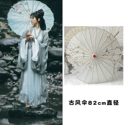 One silk antique umbrella-0x0cm