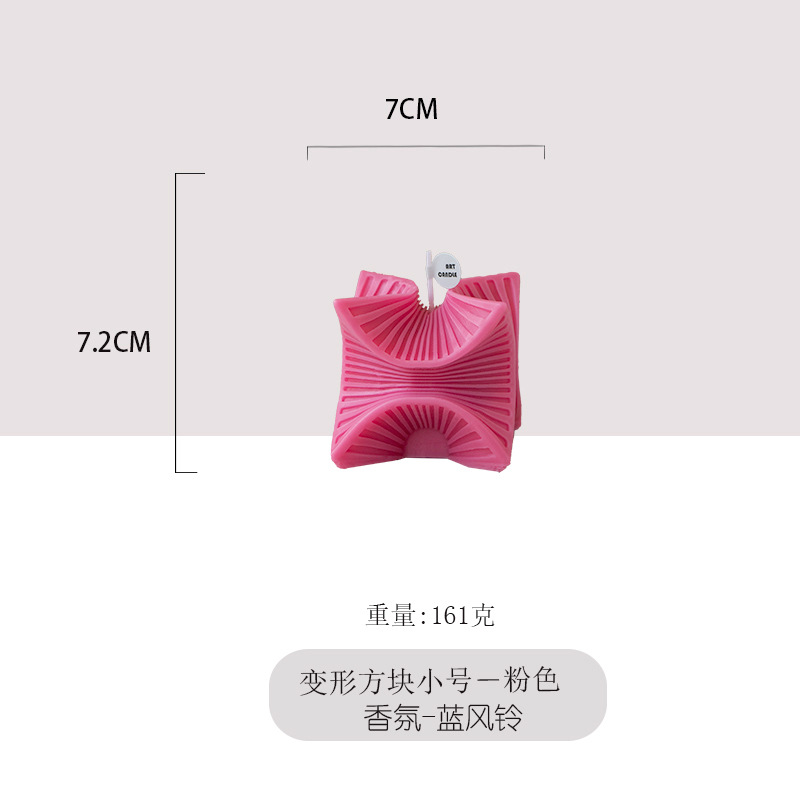 Especial transfronterizo para líneas cuadradas deformadas, modelado de aromaterapia, velas, decoración para el hogar, decoración al por mayor, venta caliente, diseño para el hogar