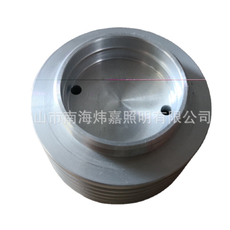 CNC加工LED射灯散热器COB灯杯MR163W5W7W10W光源铝灯壳高导热