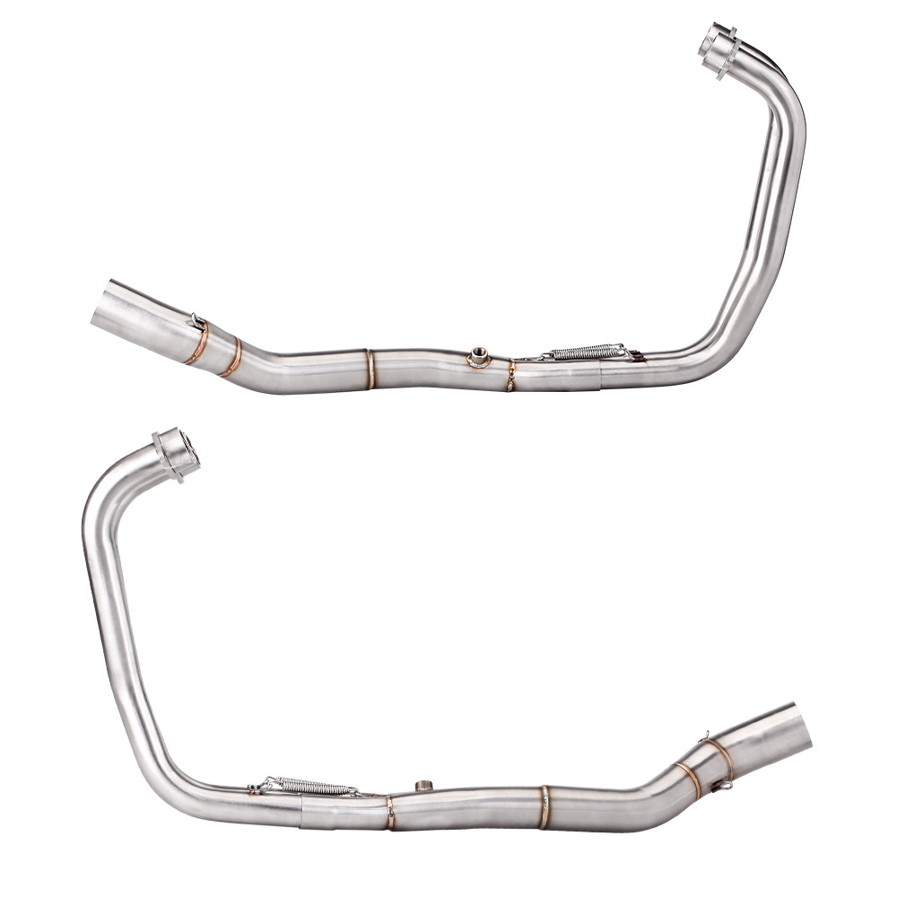 Suitable for Motorcycle Exhaust Pipe Modification Mt03 R25 R3 Front Section Small Tapered Hexagonal Tail Section 16-24 Years