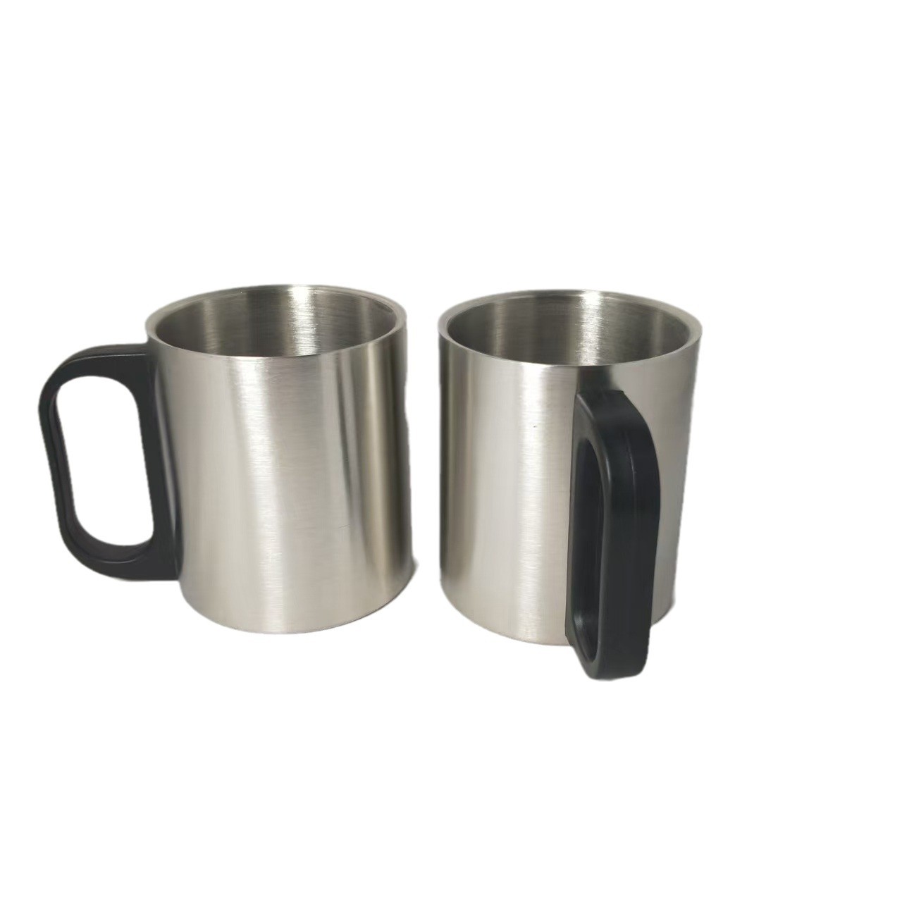 Nuevo termo de acero inoxidable de venta caliente con mango, taza de agua doméstica portátil, fabricante de tazas de oficina de negocios de moda