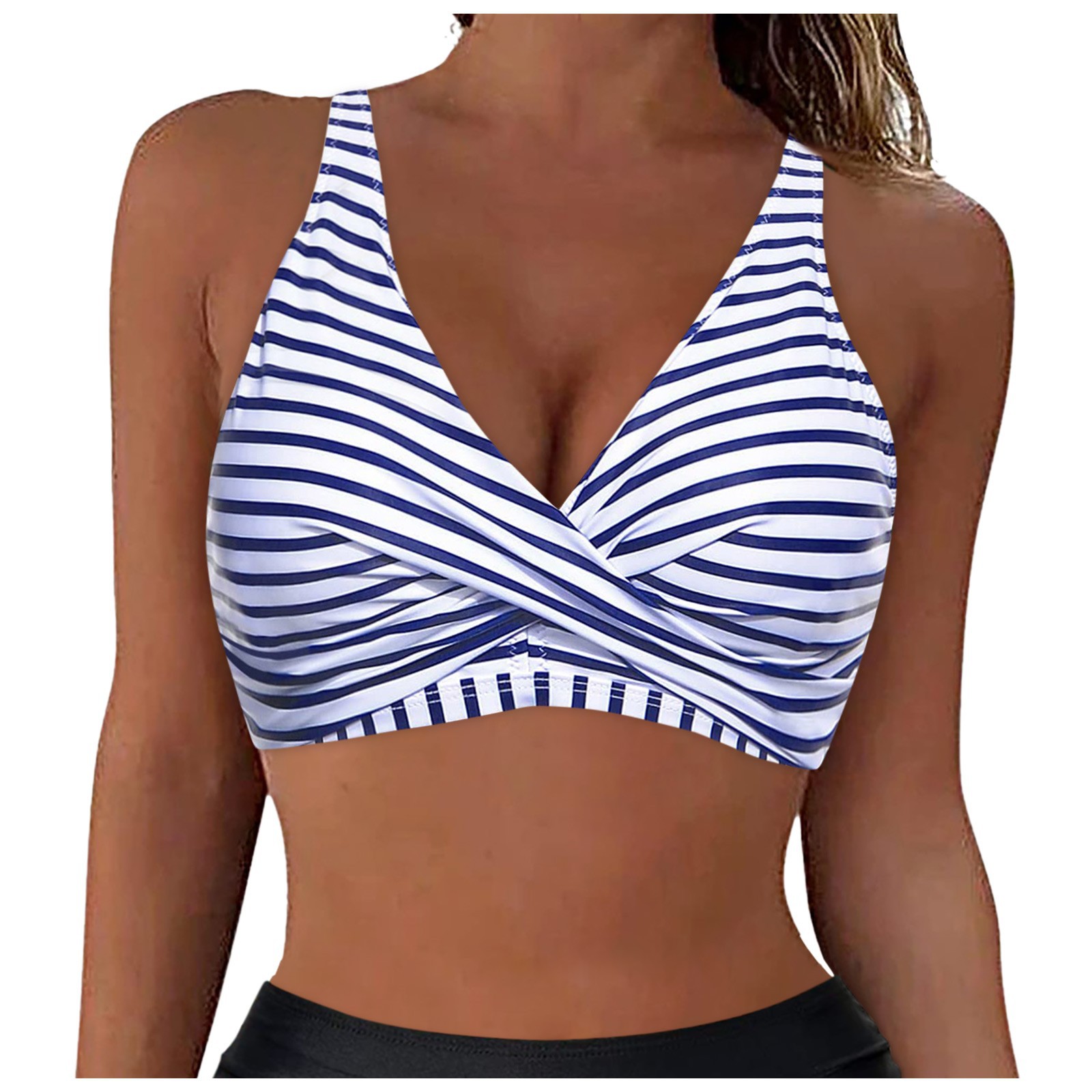 Cross-border para mujeres cubiertas completas bikini vestir camisa de baño bra deportivo camisa de baño