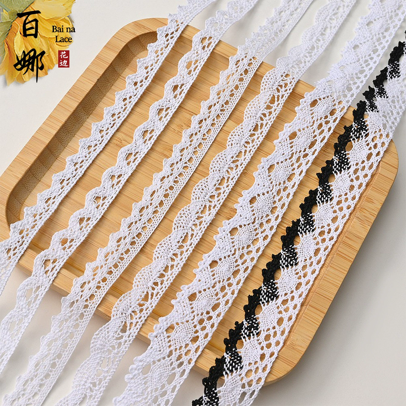 Пасторальный стиль, хлопчатобумажная нить, водорастворимое кружево, детская одежда, чехол для дивана, пододеяльник, юбка, нижнее белье, домашний текстиль, одежда, кружевные аксессуары с вышивкой