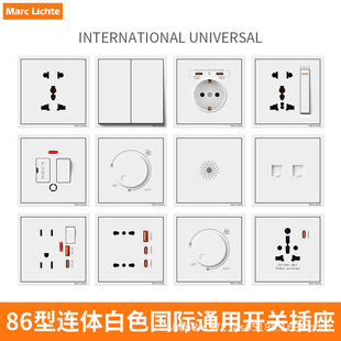86����۰��T��ɫ���Hͨ��13AӢʽ����USB�������נ����_�P���