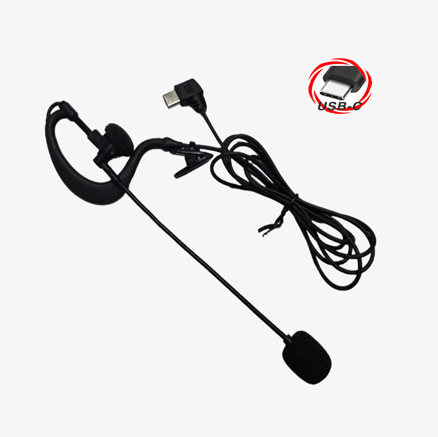 Note: Xinowy Brand-Specific Typec Interface Ear-Hook Referee Headphones, Football Headphones Exclusively for Xinowy