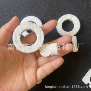 电动空调服微型马达轴套吸油垫圈 直流油泵电动机毛毡储油防油垫