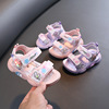 Female baby shoes soft sole prewalker  baby Sandals girl Beach shoes Children Princess shoes One piece On behalf of