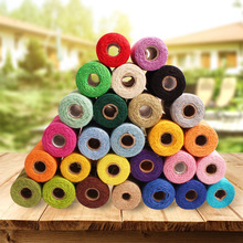 2mm*100m��ɫ��ɫ���K DIY�ֹ���ˇ�������� �Y�а��b������K