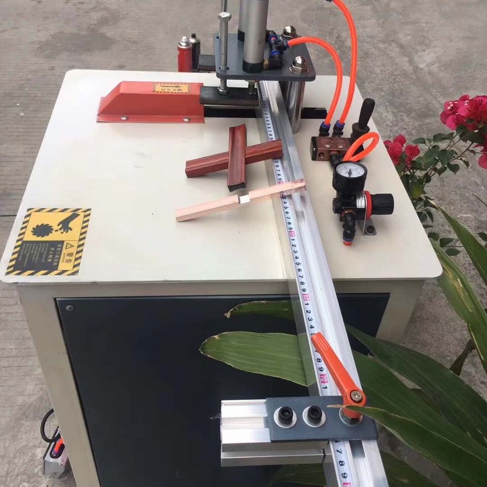 格条机 铝合金全气动格条机 新型推台式多功能拼铣槽机格条开槽机