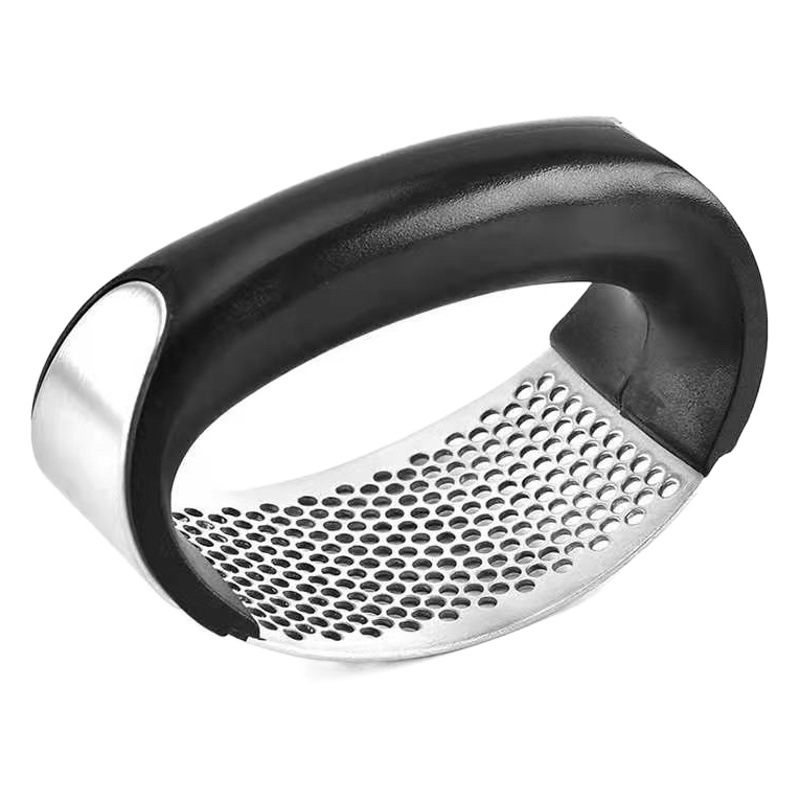 Prensa de ajo prensa de ajo anillo manual prensa de ajo de acero inoxidable prensa de ajo