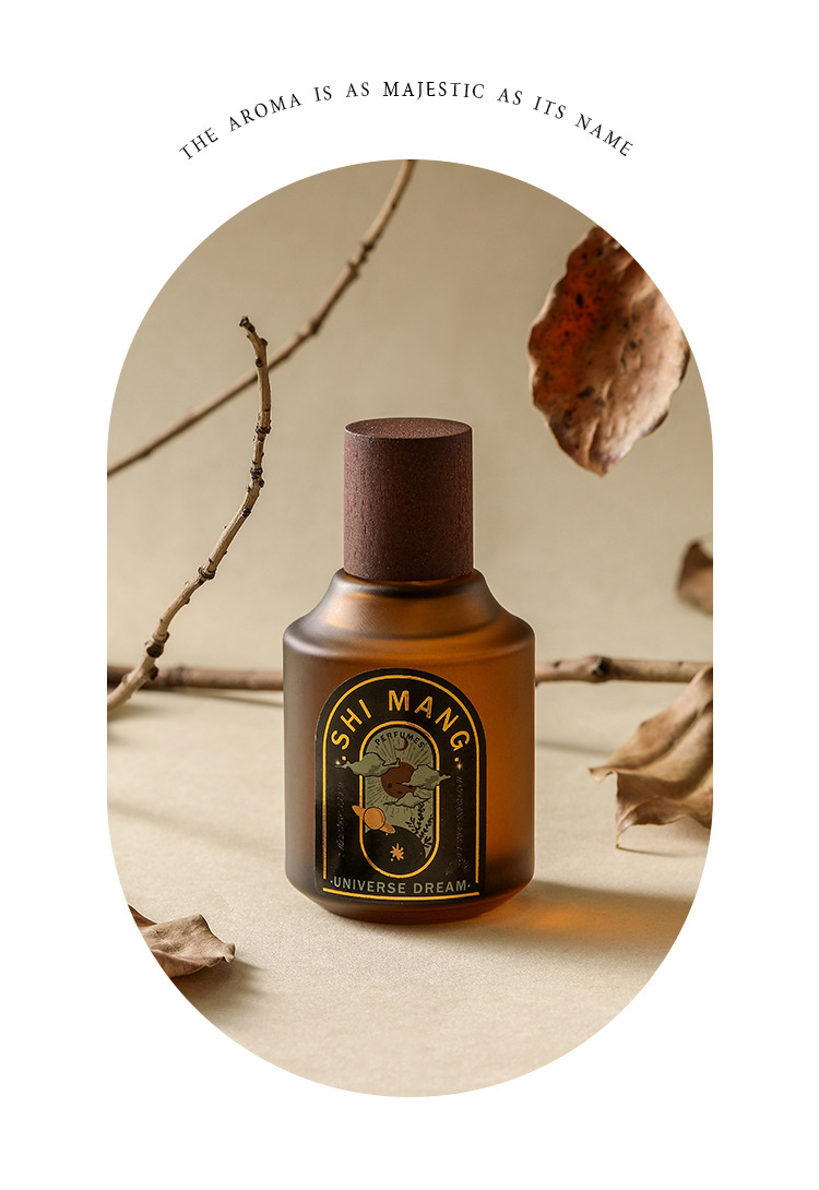Nouveau Parfum Un Rêve De L'Univers, Nouveau Parfum Avec Couvercle En Bois Style National Ton Bois Petit Nombre Entité Fraîche Et Élégante Parfum Pour Femme_voghion.com