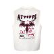2025 Summer New Arrival Youth Hong Kong Style Trendy Sleeveless Short-sleeved Popular Simple All-match Vest Waistcoat Cartoon All-match
