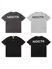 25SS Summer Small Hook Joint NOCTA Couple Sports Leisure Crewneck Printed Short-sleeved T-shirt Trendy