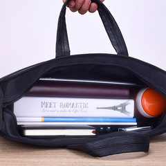 Bailiwen 0065 Hand-held Document Bag Large Capacity Thickened and Widened 10cm File Bag Briefcase Anti-fall Laptop Bag