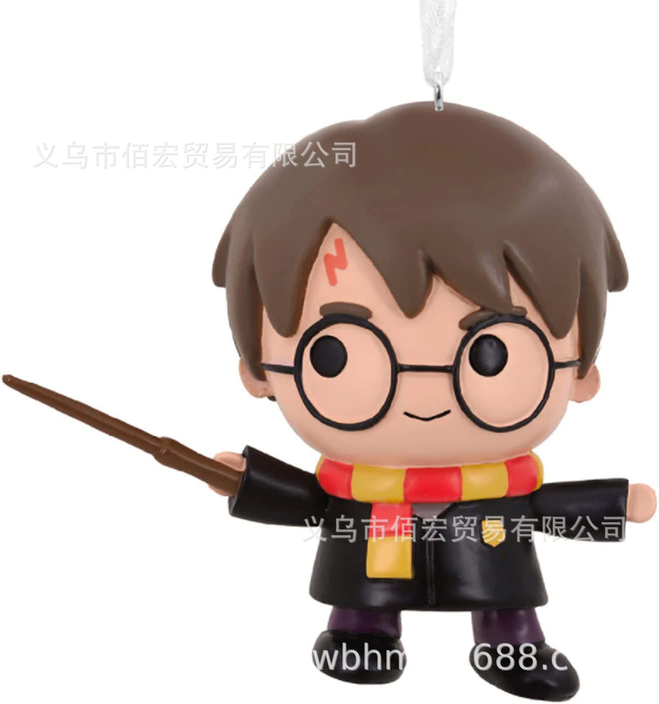 2022 transfronterizo nuevo personaje muñeca de dibujos animados decoraciones de Navidad Harry Potter avión decoración coche adornos