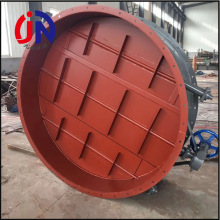 定制碳钢电动通风蝶阀 手电一体烟道挡板门 过烟气不锈钢手动风门