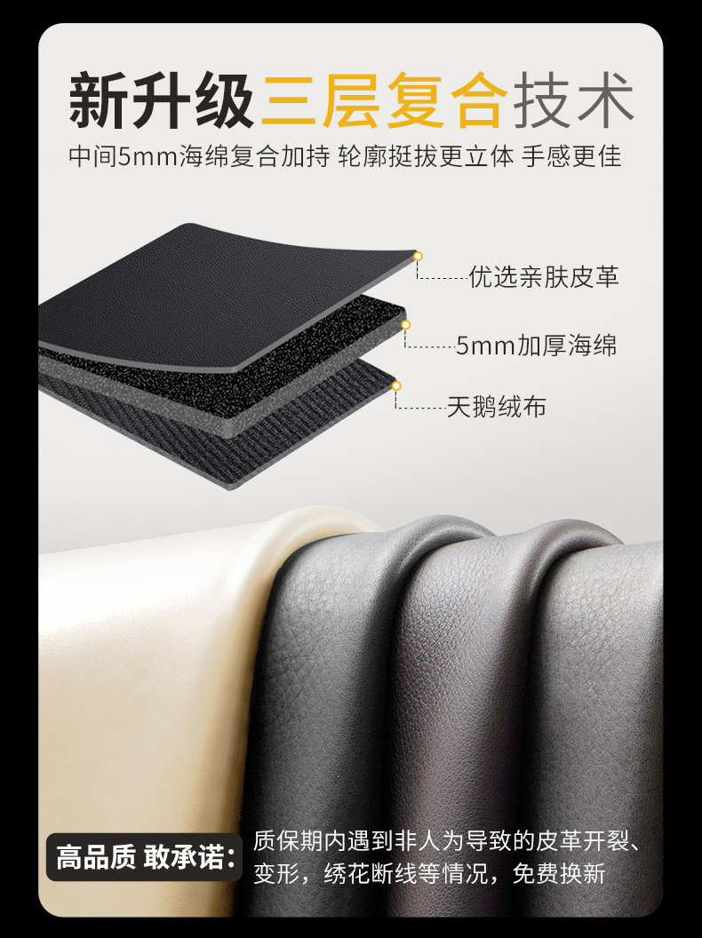 Multifunctional Tissue Box Armrest Box Pad Heightening Car Central Armrest Box Pad Memory Foam Protective Cover Interior Modification