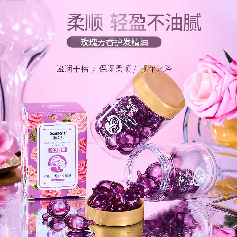 Seefair Fragrant hair oil contains rose