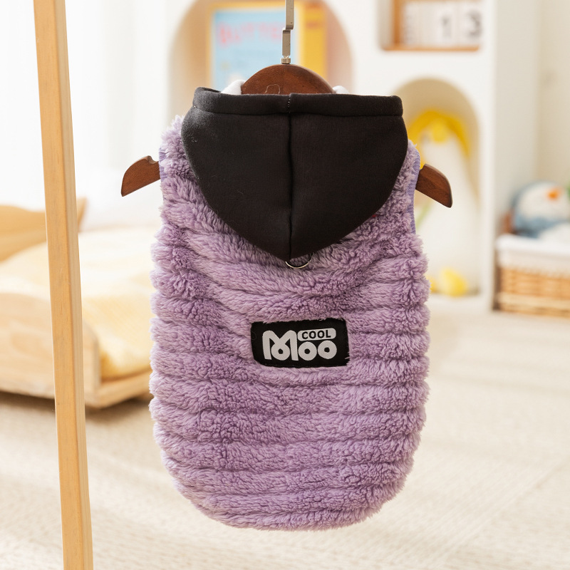 Otoño y invierno para perros Jacquard algodón calmo corgi dos piernas chaqueta de peluche para perros pequeños y medianos para mantener cálidos ropa de perros de mascotas