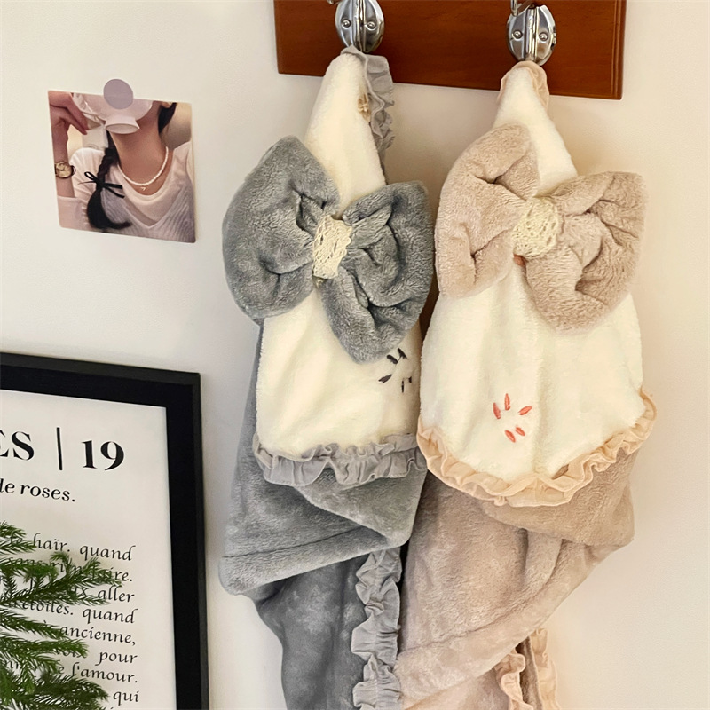 2024 nuevo lindo sombrero de cabello seco para mujeres super absorción de agua secado rápido paquete de pañuelo grueso para frotar el cabello largo toallas de cabello seco