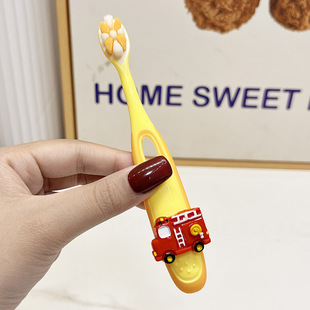 Children's Toothbrush Ten Thousand Soft Hair Teeth Guard Cute Cartoon 3-6-12 Years Old Primary School Children's Teeth Changing Period Special Toothbrush
