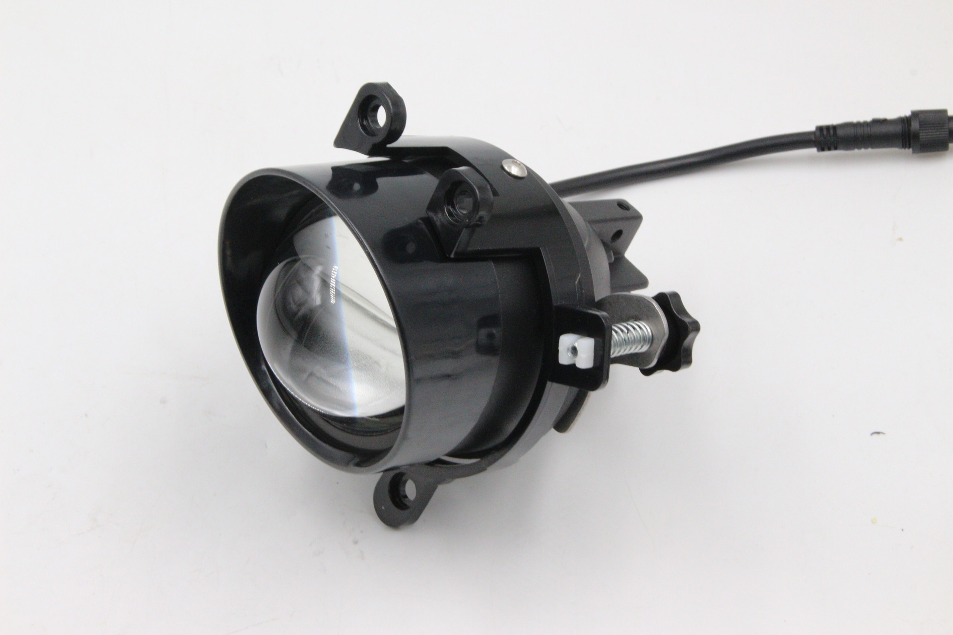 Luz antiniebla J1 de doble lente, bombilla LED de 3.0 pulgadas, ultrabrillante, integrada para luz de lejos y de cerca, universal de 9-36V.