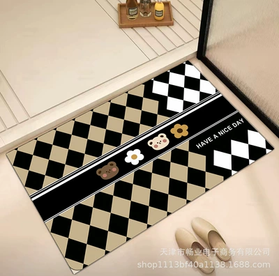 Avtomobil döşəmə paspasları — Foot Mat Door Mat Non-Slip - gzz-19-50x-80cm