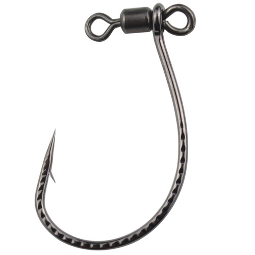 Modified dragon scale inverted fishing hook strengthened 8003 fish hook fast lure fish hook loach hook mandarin fish cocked mouth bass hook
