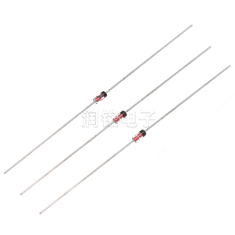0.5W稳压二极管 BZX55C3V6 3.6V DO-35 直插 玻璃稳压管1/2W