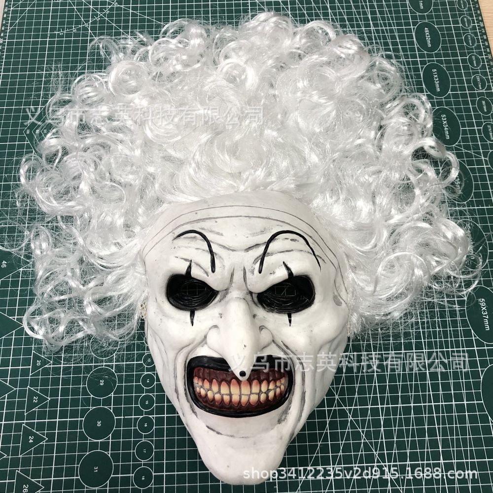 긴 머리 모자 광대