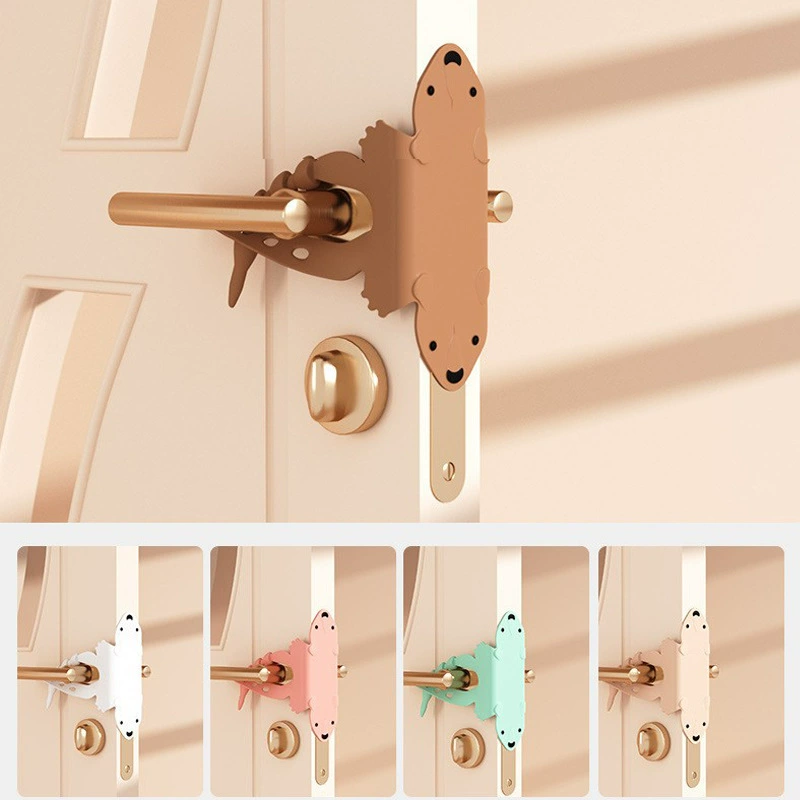 Буферный бесшумный дверной замок для детской комнаты