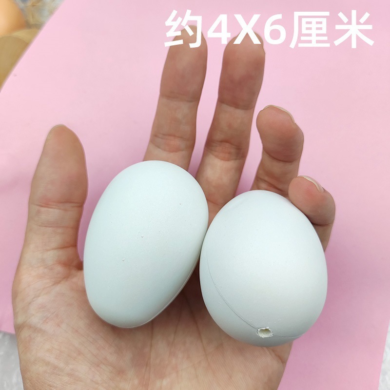 Modelo Yinwo 6 Juguetes para niños Huevo de ganso Huevo de Pascua Huevo grande 30cm Accesorios de fotografía Pintura de cáscara de huevo