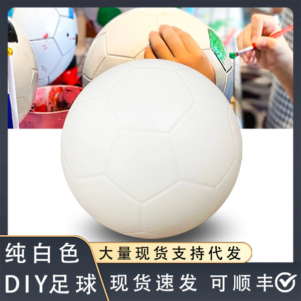DIY football painting football pure white football signature…