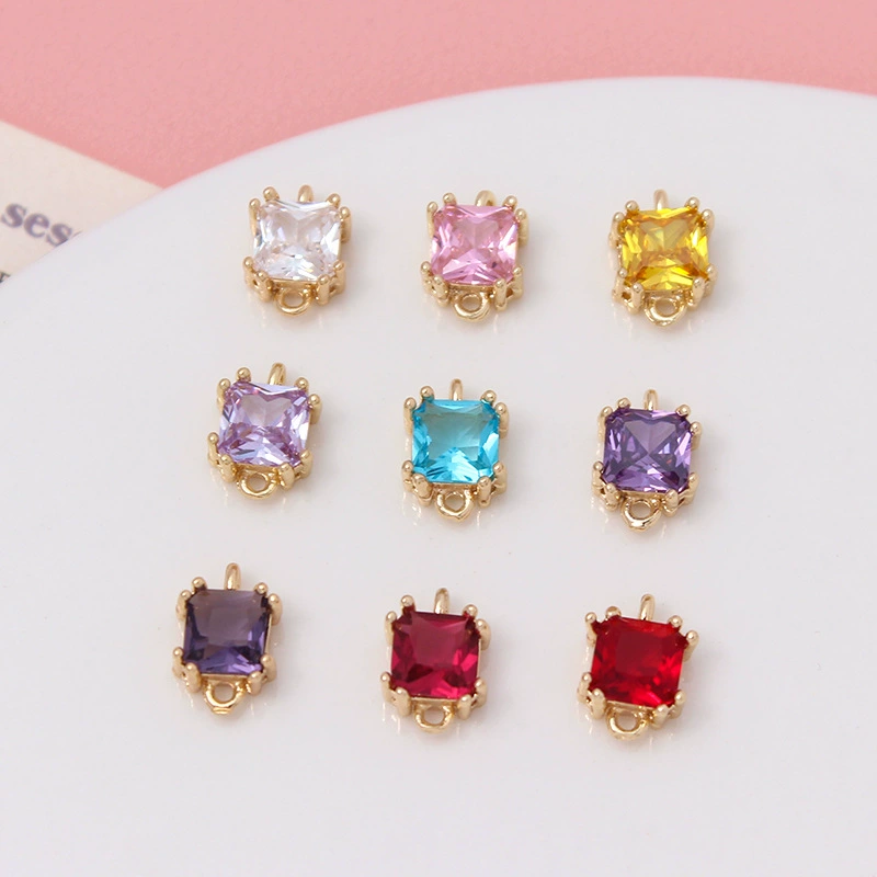 Милый свежий подвес с zircon, аксессуары, браслет, цепь, ожерелье, аксессуары, микроинкрустация, DIY