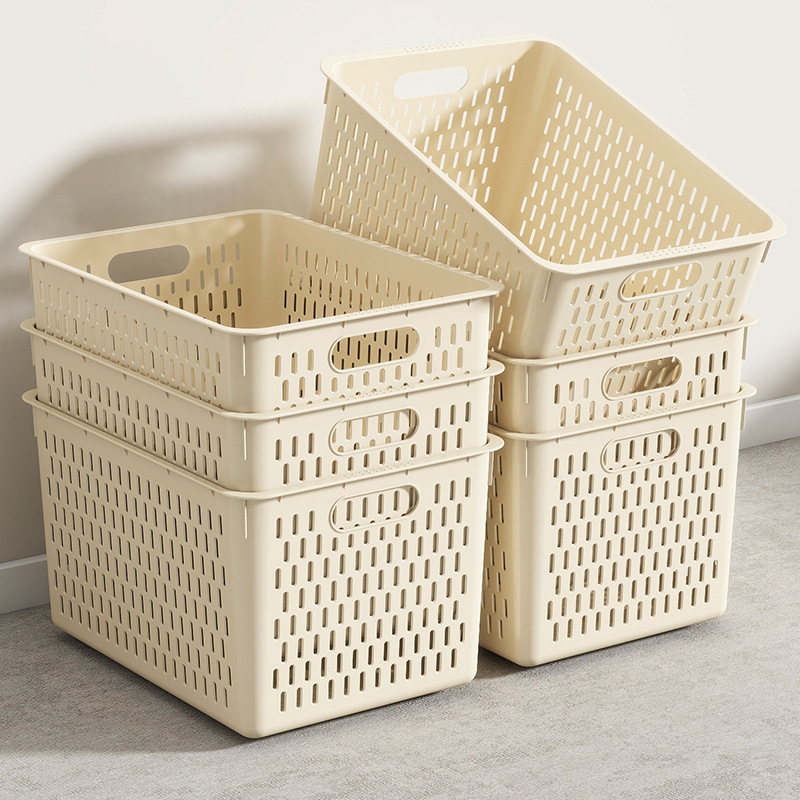 25 잡화 보관 상자 보관 상자 가정용 간식 장난감 보관 플라스틱 보관 바구니 기숙사 데스크탑 도서 정리