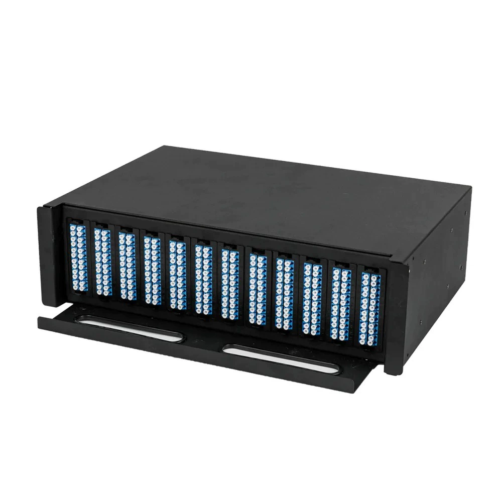 7-1u flip-type high-density MPO fiber box XTOFBMF-96