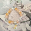 S488 orange tulip bracelet