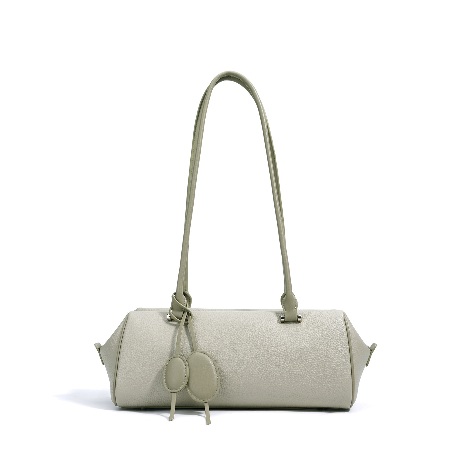 Women's Genuine Leather Small Handbag 2025 New Boston Bag Fashion Top Layer Togo Cowhide Crossbody Square Bag - Thumbnail 6